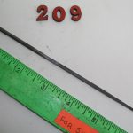 Square Taper Needle File Cut #0 Nicholson USA, lot 209