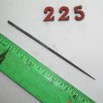 Square Taper Needle File Cut #4 Nicholson USA, lot 225