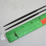 2pcs Triangle XF File Cut #2 Nicholson USA, Lot E