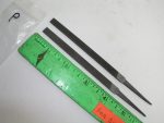 2pcs 9/32 Wide XF Pillar Files Cut #2 & 4 Nicholson USA, Lot P