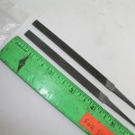 2pcs 9/32 Wide XF Pillar Files Cut #2 & 4 Nicholson USA, Lot P