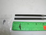 2pcs 9/32 Wide XF Pillar Files Cut #2 & 4 Nicholson USA, Lot P - Image 2