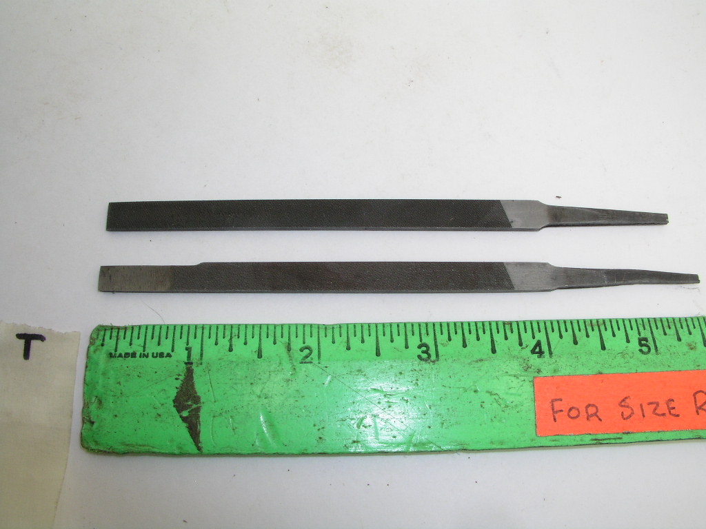 OLYMPUS DIGITAL CAMERA 2pcs .275" Wide XF Pillar Files Cut #2 Nicholson USA, Lot T - Image 1