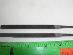 2pcs .275" Wide XF Pillar Files Cut #2 Nicholson USA, Lot T - Image 2