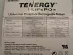 Tenergy 26650 3.2V 3200mAH Lithium Rechargeble Battery - Image 2