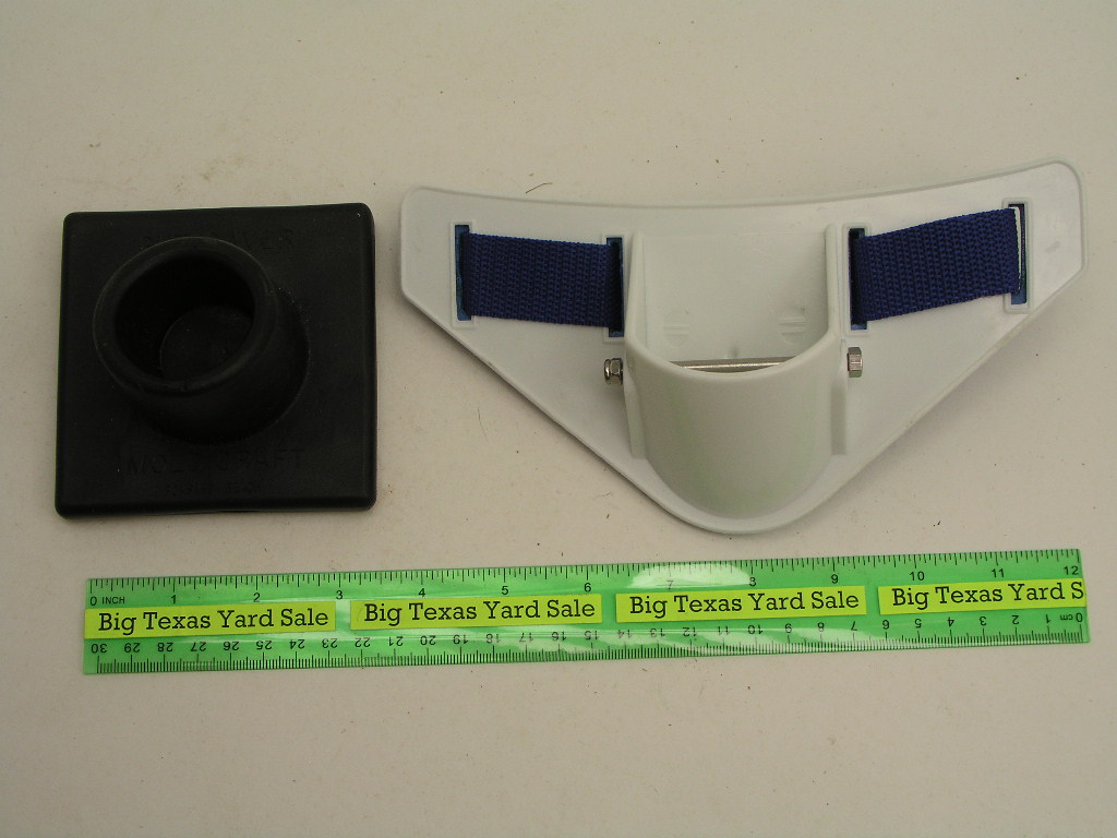 OLYMPUS DIGITAL CAMERA 2pcs Fishing Pole Waist Belt Fighting Brace Rod Holder - Image 1