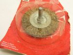 2pcs 2-1/2" OD 1/4" Shank Wire Wheels - Image 2