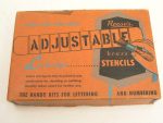 4" Brass Stencil Set