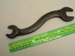 7/8 X 13/16" Vintage K&B Open End S Wrench - Image 3