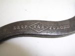 7/8 X 13/16" Vintage K&B Open End S Wrench - Image 2