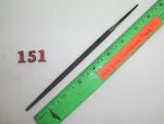 6" Round Taper File Bastard Nicholson USA