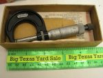 0-1" Micrometer Starrett #436 With Box