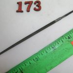 4" Round Taper File Bastard Nicholson USA