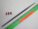 8" Round Taper File Bastard Atkins USA - Image 2