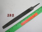 8" Flat Taper Mill File Bastard Nicholson USA - Image 2
