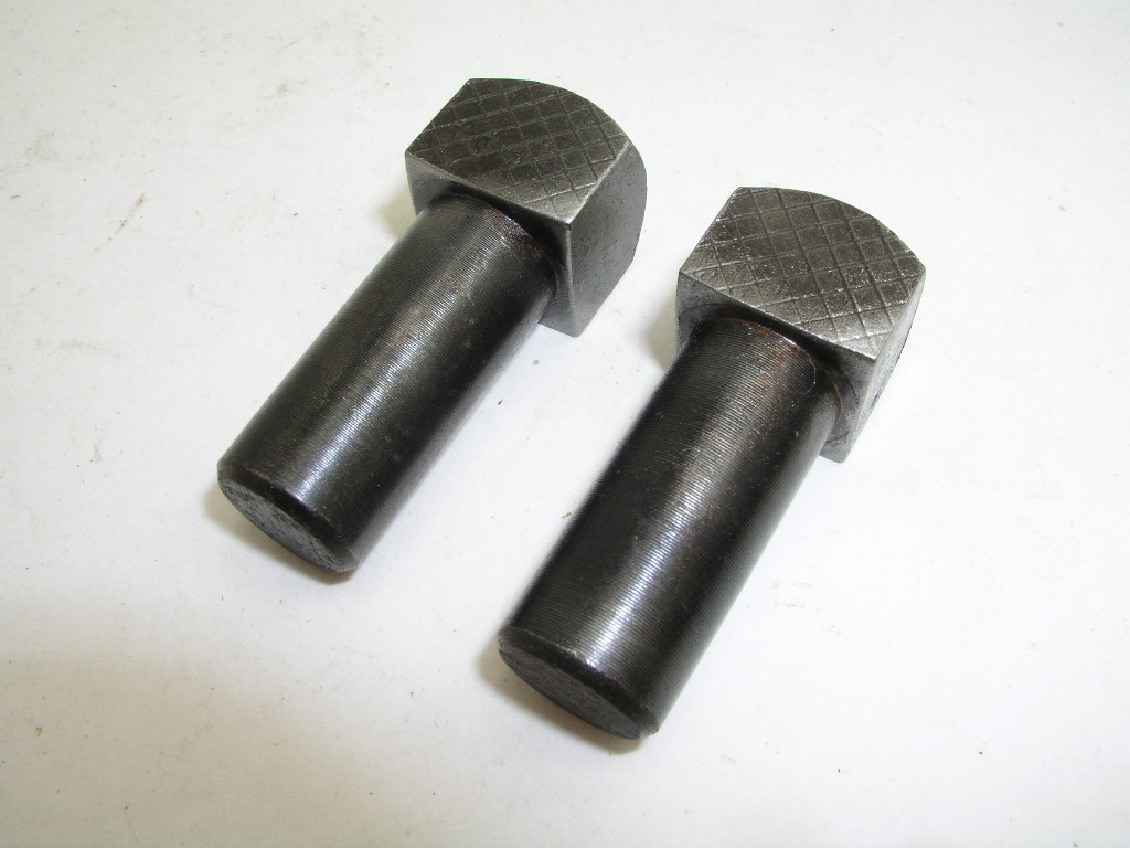 OLYMPUS DIGITAL CAMERA 2pcs Steel Bench Dogs - Image 1