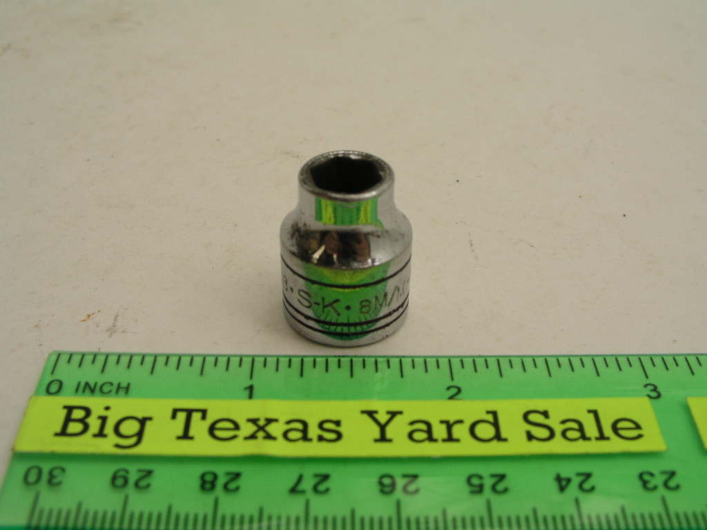 OLYMPUS DIGITAL CAMERA 8mm 3/8" Drive 6pt Socket SK 308 - Image 1