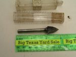 1/4" Shank Carbide Bur Flame Shape - Image 2