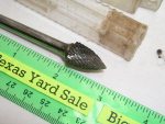 1/4" Shank Carbide Bur Flame Shape