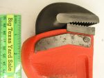 18" Ridgid Steel Pipe Wrench - Image 3