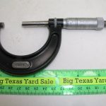 1-2" Micrometer Starrett #436, Lot B