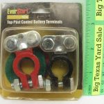 Battery Terminal Clamp Set with Corrosion Inhibiting Washers