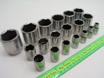 19pc Matco 1/2" Drive Inch Size Socket Set