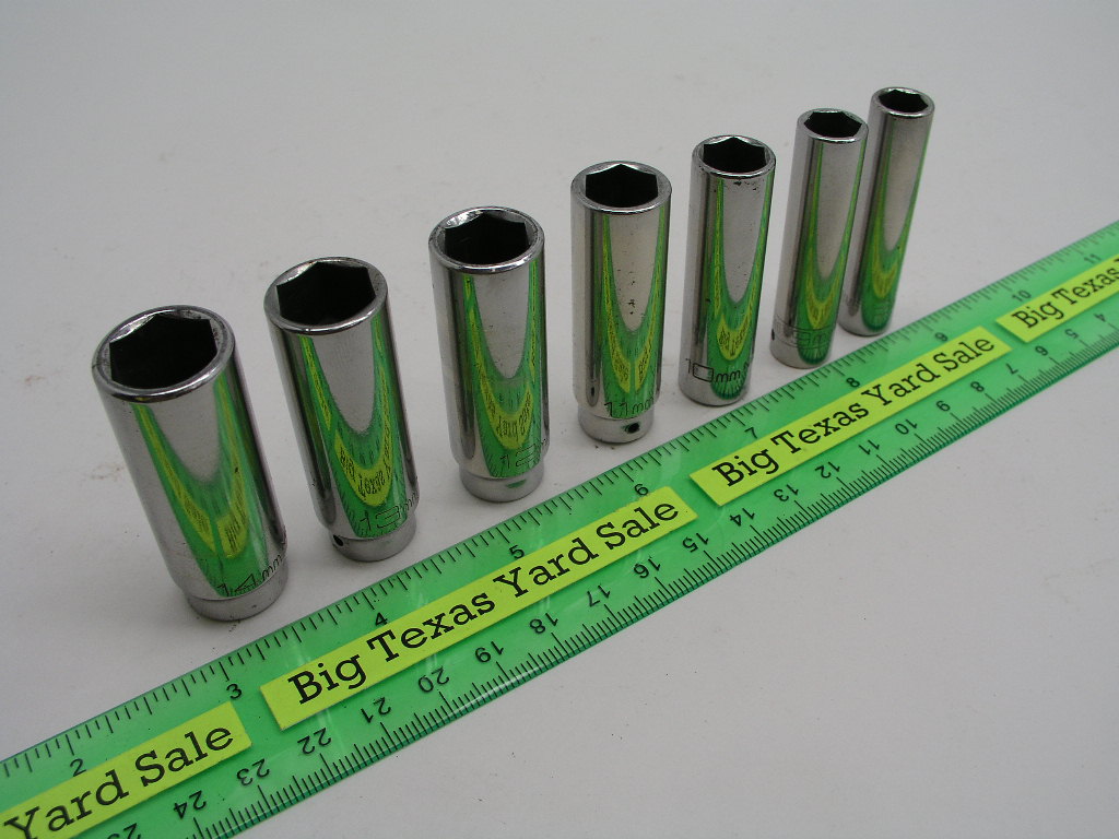 OLYMPUS DIGITAL CAMERA 7pc Matco 1/4" Drive Deep Metric Size Socket Set - Image 1