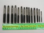 14pc Matco Metric Tap Lot 3mm-12mm
