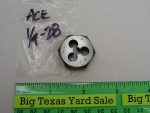 ACE 1/4-28 Hex Die