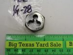 ACE 1/4-28 Hex Die - Image 2