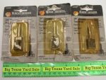 3pcs 3/4" Straight Router Bits with 1/4" Shank Black & Decker B&D U58997
