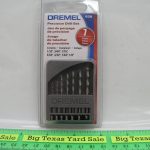 7pc Precision Drill Bit Set Dremel 628
