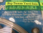 7" Carbide Tipped Adjustable Dado Blade Delta 35-825 - Image 2