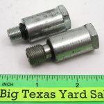 10mm & 12mm Spark Plug Compression Tester Adapter Fittings