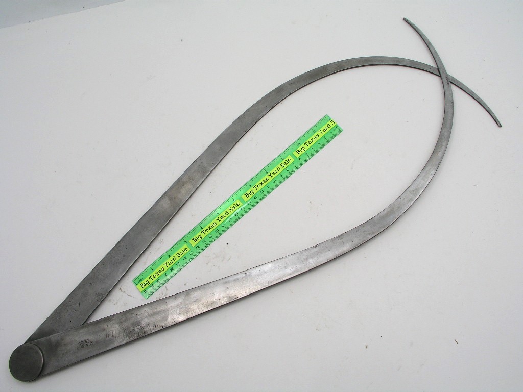 OLYMPUS DIGITAL CAMERA Huge 25" Leg Inside Outside Caliper - Image 1