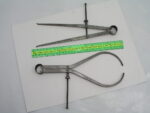 11" Leg Massachusetts Tool Company Inside and Outside Bow Caliper Set - Image 2