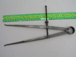 11" Leg Massachusetts Tool Company Inside and Outside Bow Caliper Set - Image 5