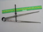 11" Leg Massachusetts Tool Company Inside and Outside Bow Caliper Set - Image 6