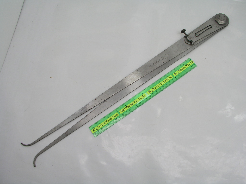 OLYMPUS DIGITAL CAMERA Huge 25" Leg Brown & Sharpe Inside Caliper - Image 1
