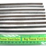9pc 6" Hack Saw Blade Lot