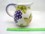 Orchard Jubilee Pattern Large Water Pitcher by Artists Touch - Image 2