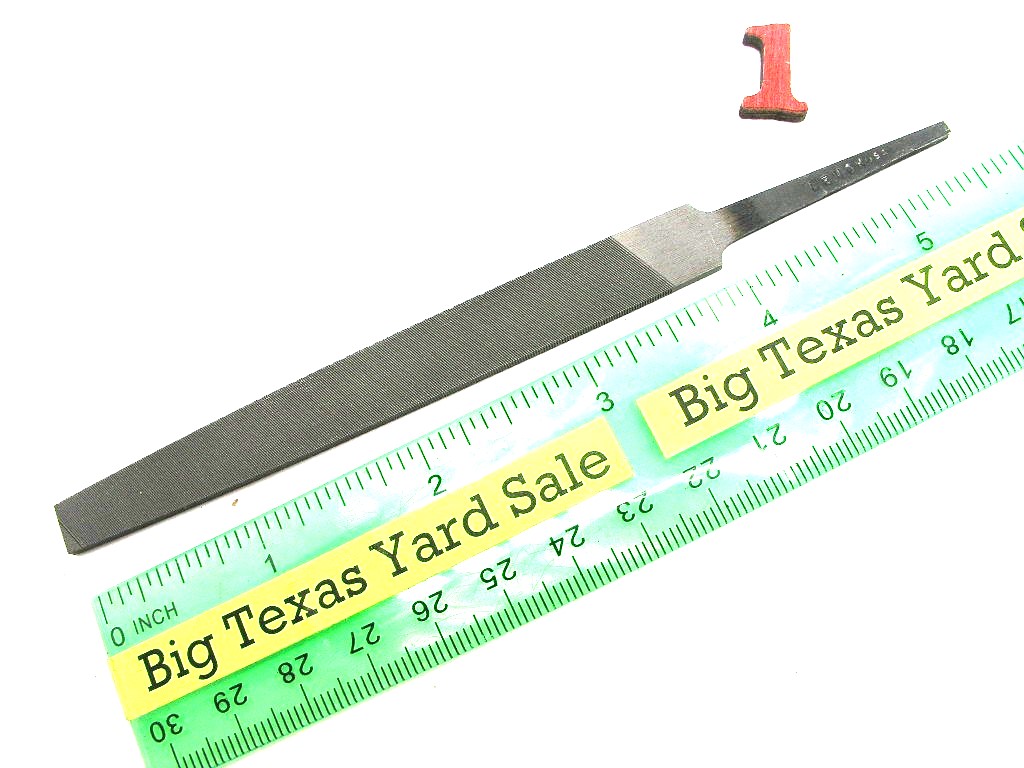 OLYMPUS DIGITAL CAMERA Lenox USA 4" Flat Mill File - Image 1