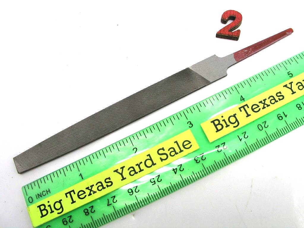 OLYMPUS DIGITAL CAMERA Simonds USA 4" Flat Mill File - Image 1