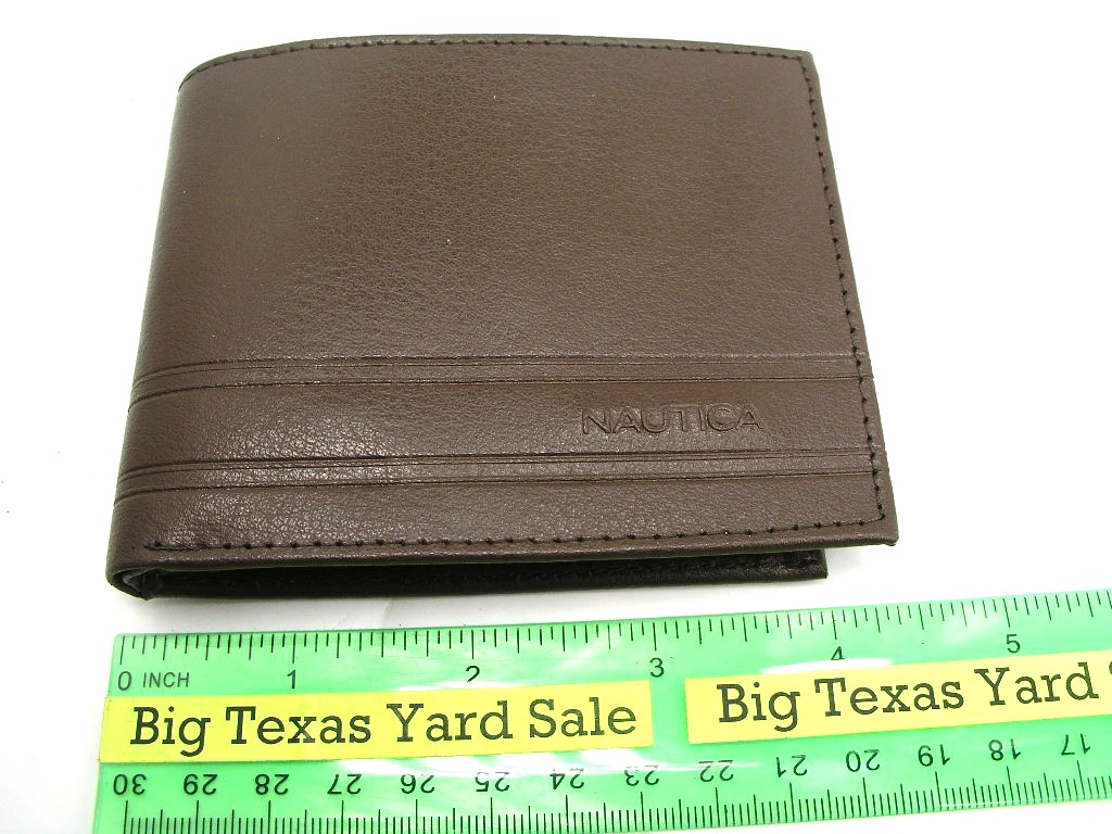 OLYMPUS DIGITAL CAMERA Nautica Genuine Leather Bi-Fold Wallet - Image 1