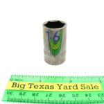 16mm Matco 1/2" Drive 6pt Socket C16M6A