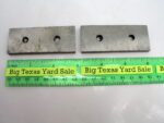 2pcs Hardened Steel Shear Blades